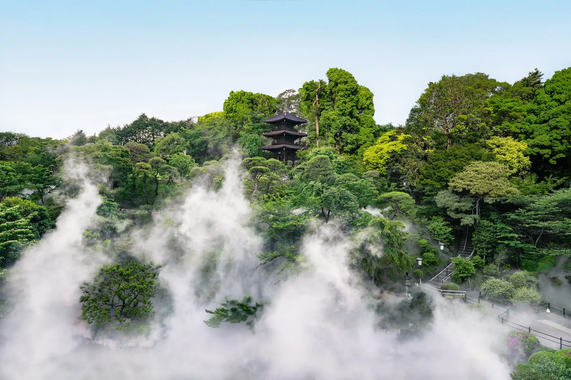 東京雲海 & 千の光のライトアップ | 東京のホテルならホテル椿山荘東京。【公式サイト】