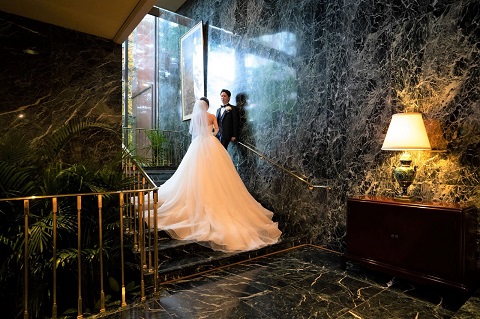 カジュアルウエディング シンプルで落ち着いた大人のホテルウエディング 東京の結婚式 結婚式場 ホテル椿山荘東京 公式