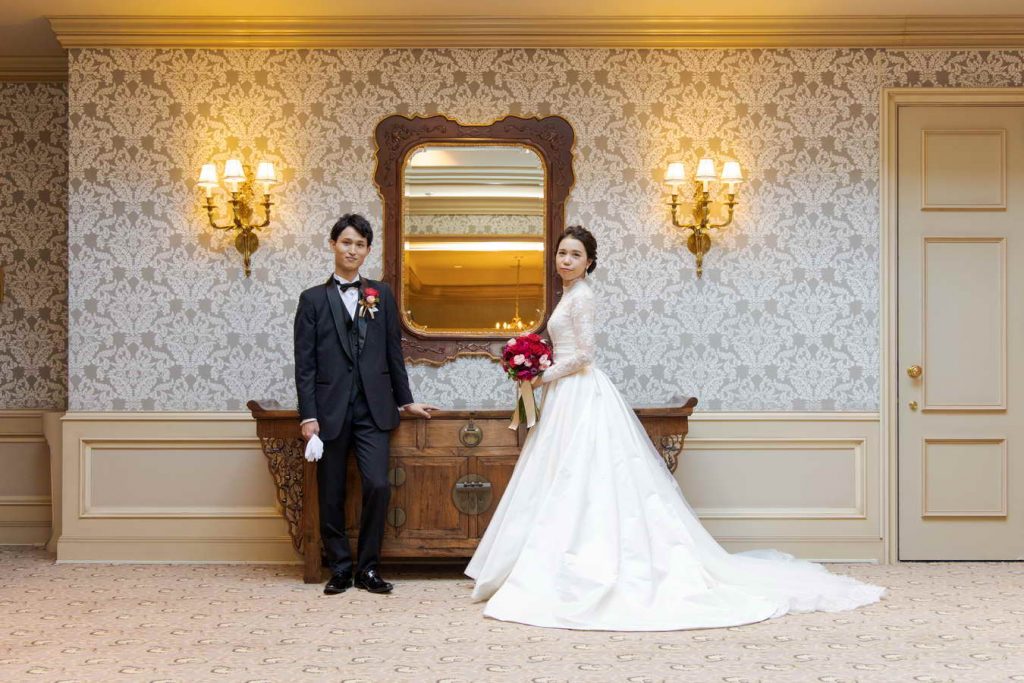 【アットホームウエディング】親しい方々に祝福いただき叶った結婚式 挙式のあとは二人だけで記念の食事を 東京の結婚式・結婚式場 ホテル椿山荘
