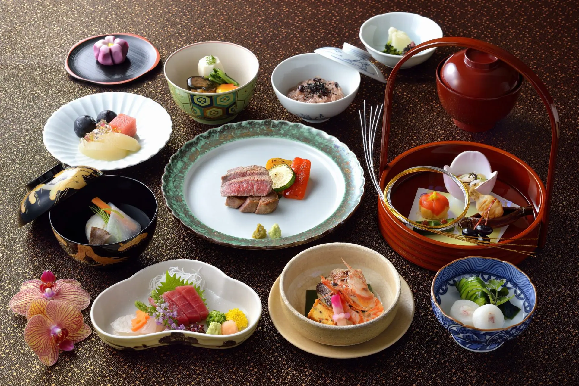 向付 小鉢 菊図 茶碗 鉢 小鉢 懐石料理 会席膳 茶道具 茶道 10客