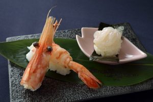 海老食べ比べ寿司
