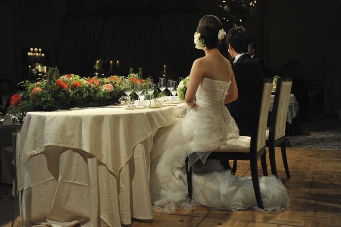 ブライダルイメージ、優雅で華麗、とてもエレガントで素晴らしい結婚式