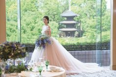 トレンドカラーを取り入れたチュールドレス10選 | 東京の結婚式・結婚 