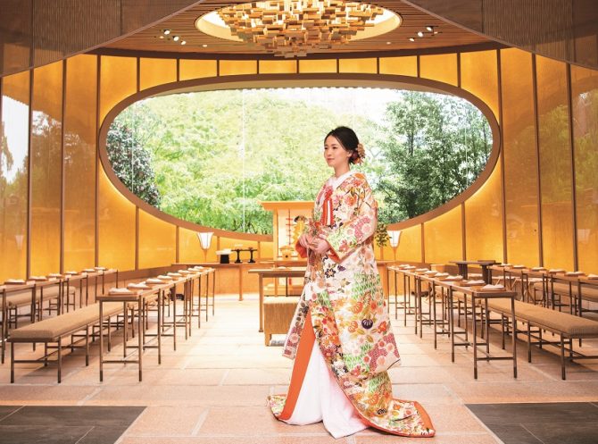 白無垢で結婚式を挙げよう 和婚の種類や衣裳 和婚に似合う髪型を紹介 東京の結婚式 結婚式場 ホテル椿山荘東京 公式