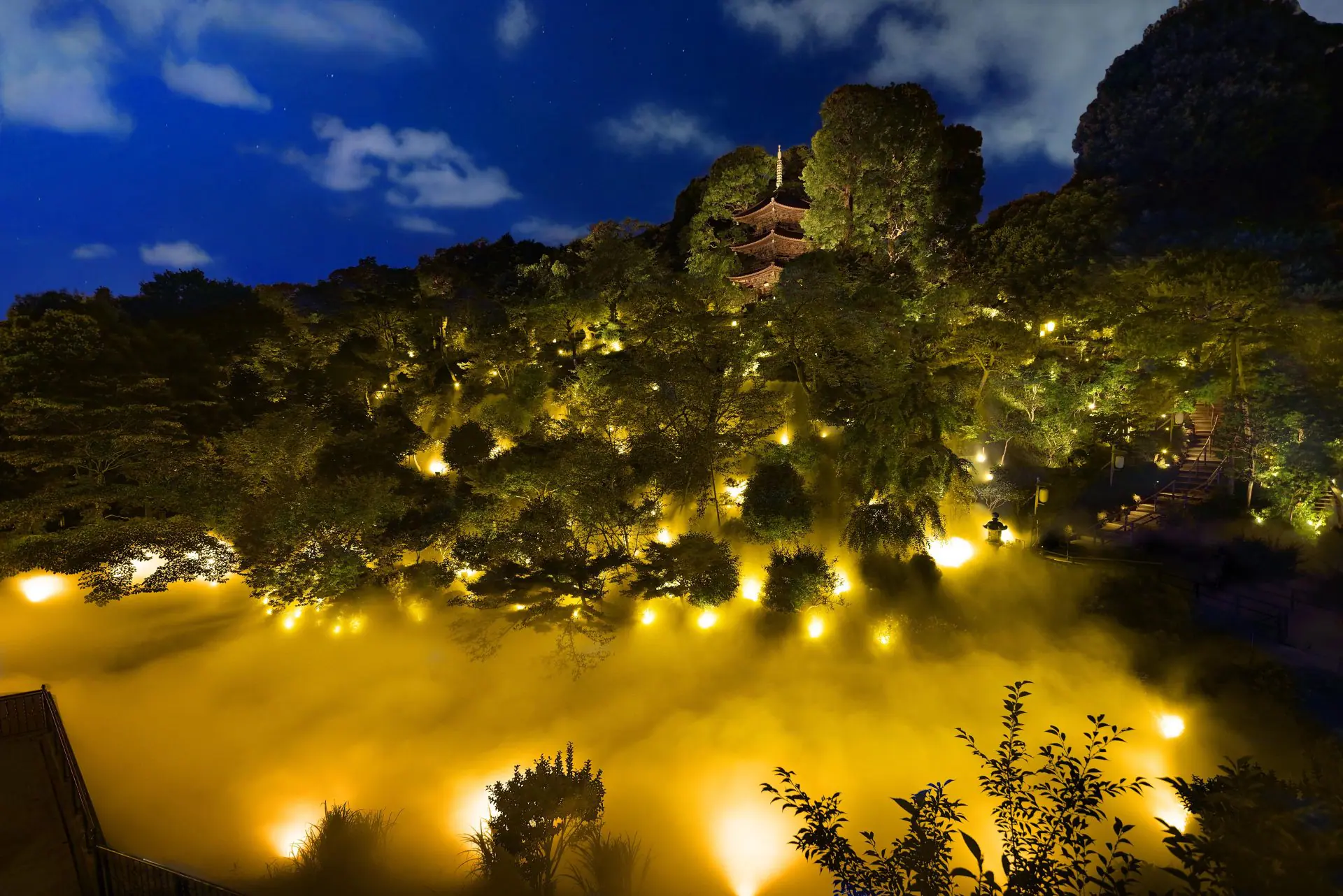 FourSeasonsHotel椿山荘20周年のムラノベネチアングラス FourSeasonsHotel椿山荘20周年のムラノベネチアングラス